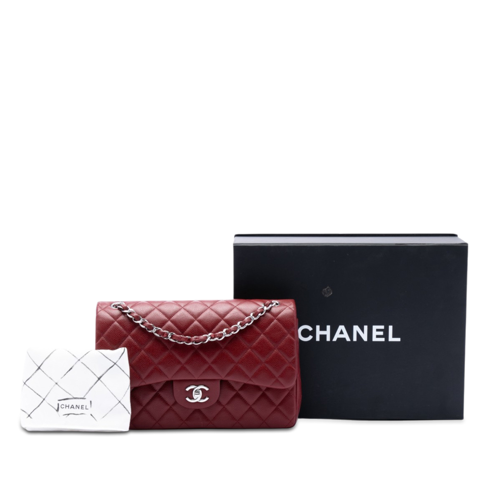 Pre-Loved Chanel Jumbo Classic Caviar Double Flap - Picture 7 of 7